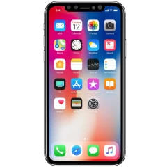 Apple iPhone XS skärmskydd svart Nillkin 3D AP+MAX Tempered Glass