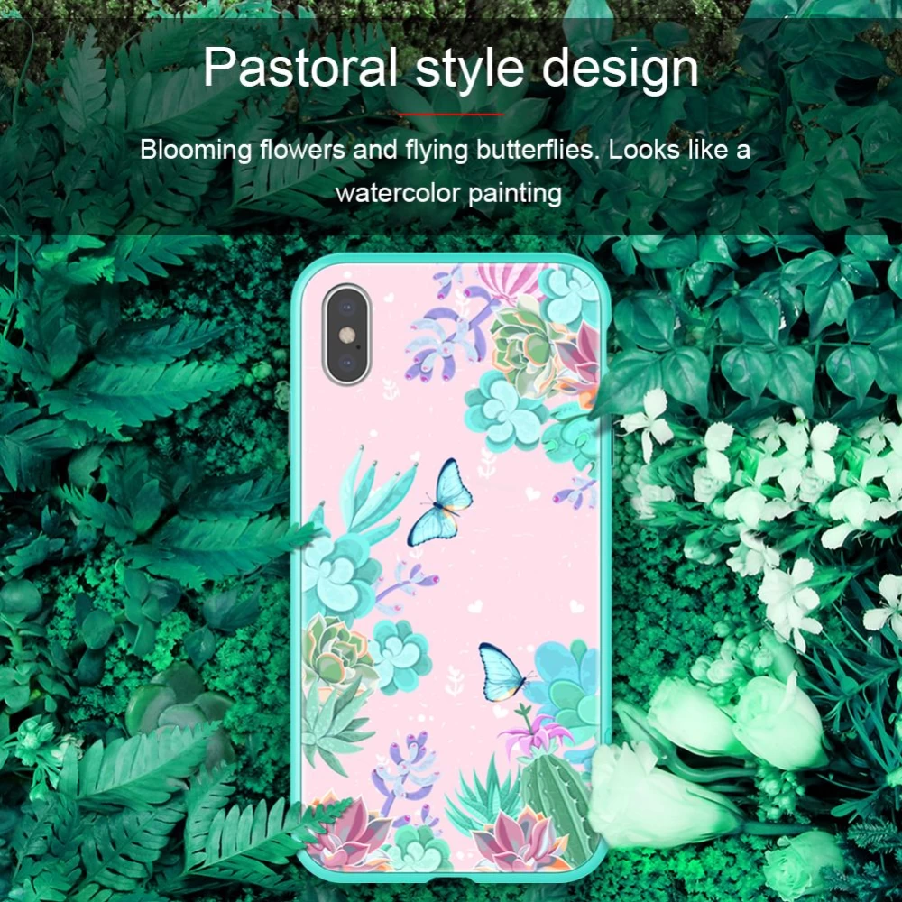 Apple iPhone XS Max skal  Nillkin Floral