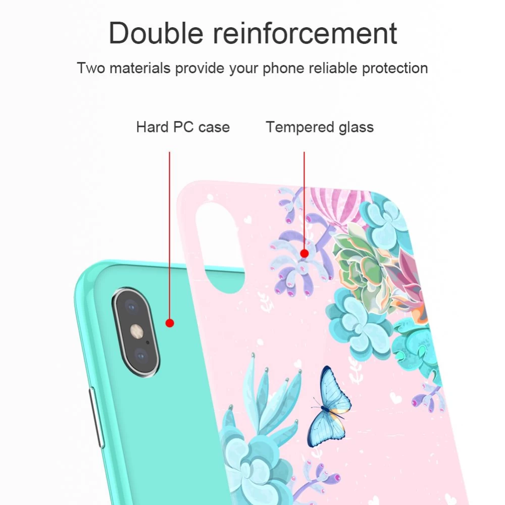 Apple iPhone XS Max skal  Nillkin Floral