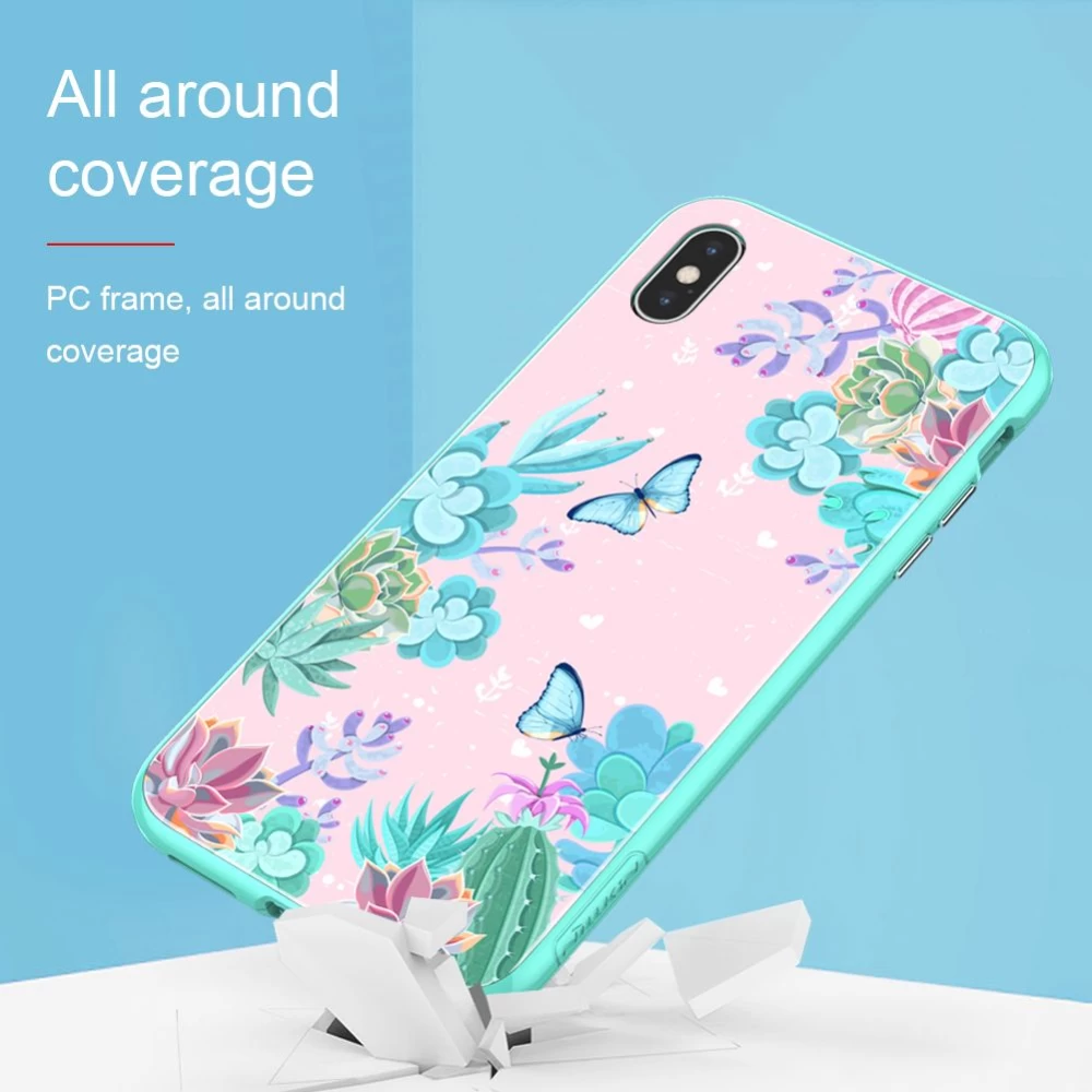Apple iPhone XS Max skal  Nillkin Floral