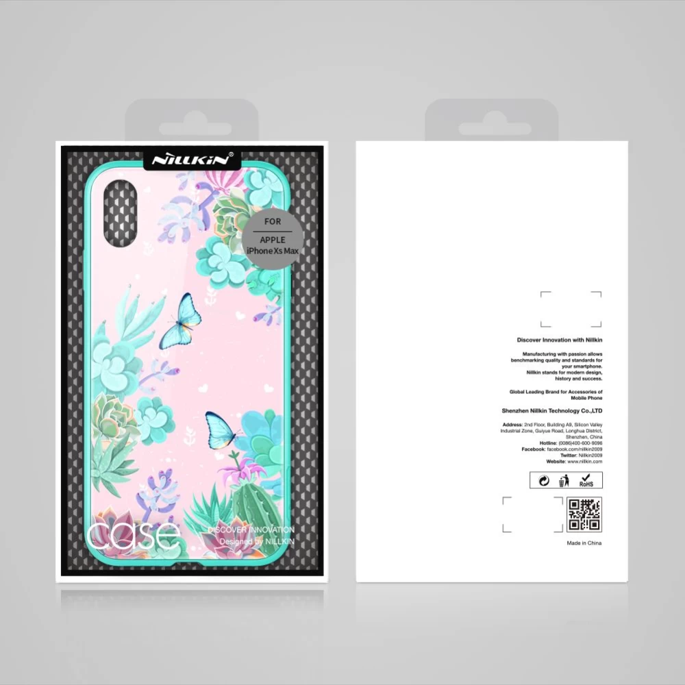 Apple iPhone XS Max skal  Nillkin Floral
