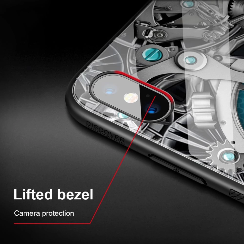 Apple iPhone XS Max skal svart Nillkin Spacetime