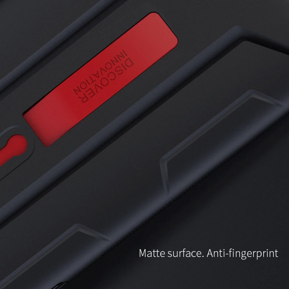 Apple iPhone XS Max dėklas Juoda Nillkin Grip  with Finger Loop