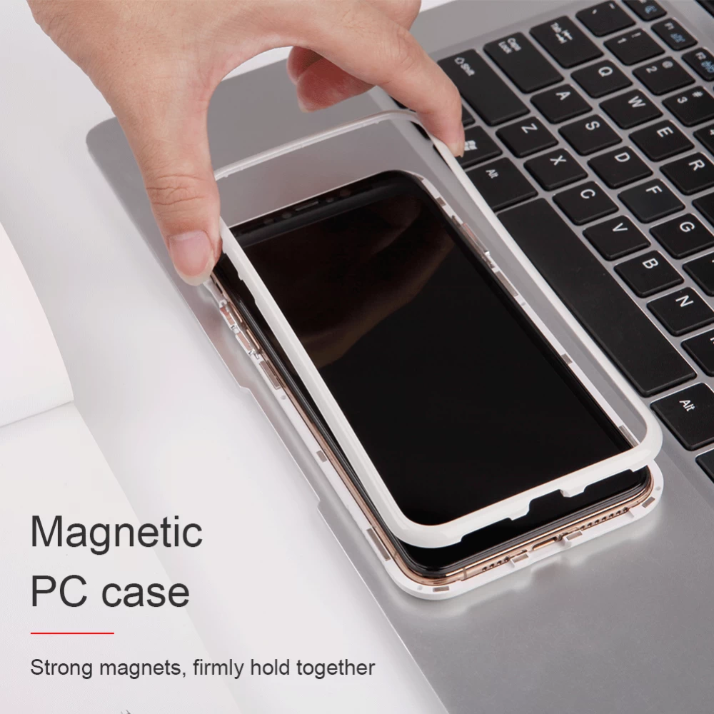 Apple iPhone XS Max skal svart Nillkin Seashell 
