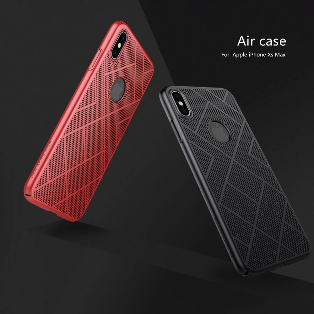 Apple iPhone XS Max skal röd Nillkin Air