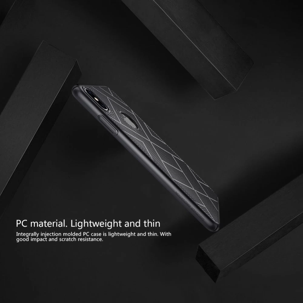 Apple iPhone XS Max skal röd Nillkin Air