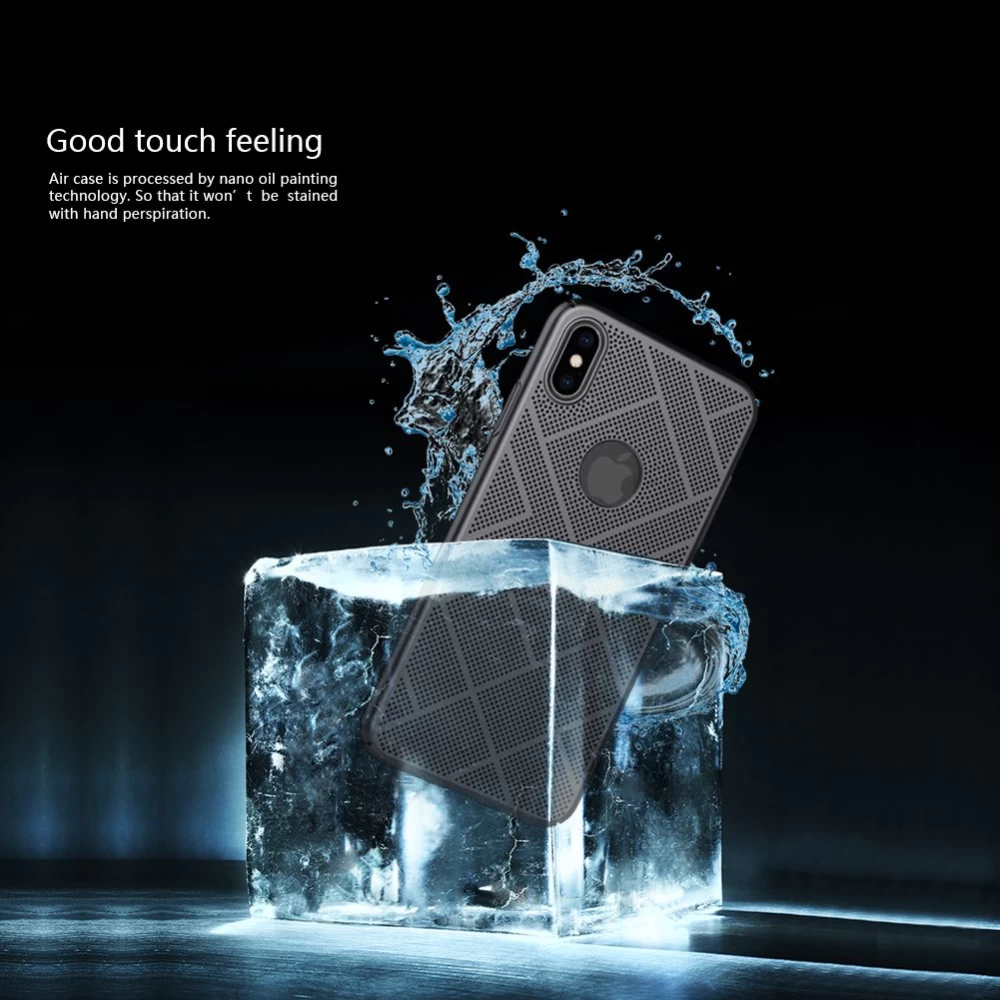 Apple iPhone XS Max skal röd Nillkin Air