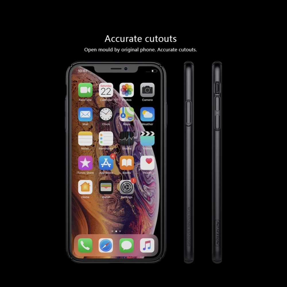 Apple iPhone XS Max skal röd Nillkin Air