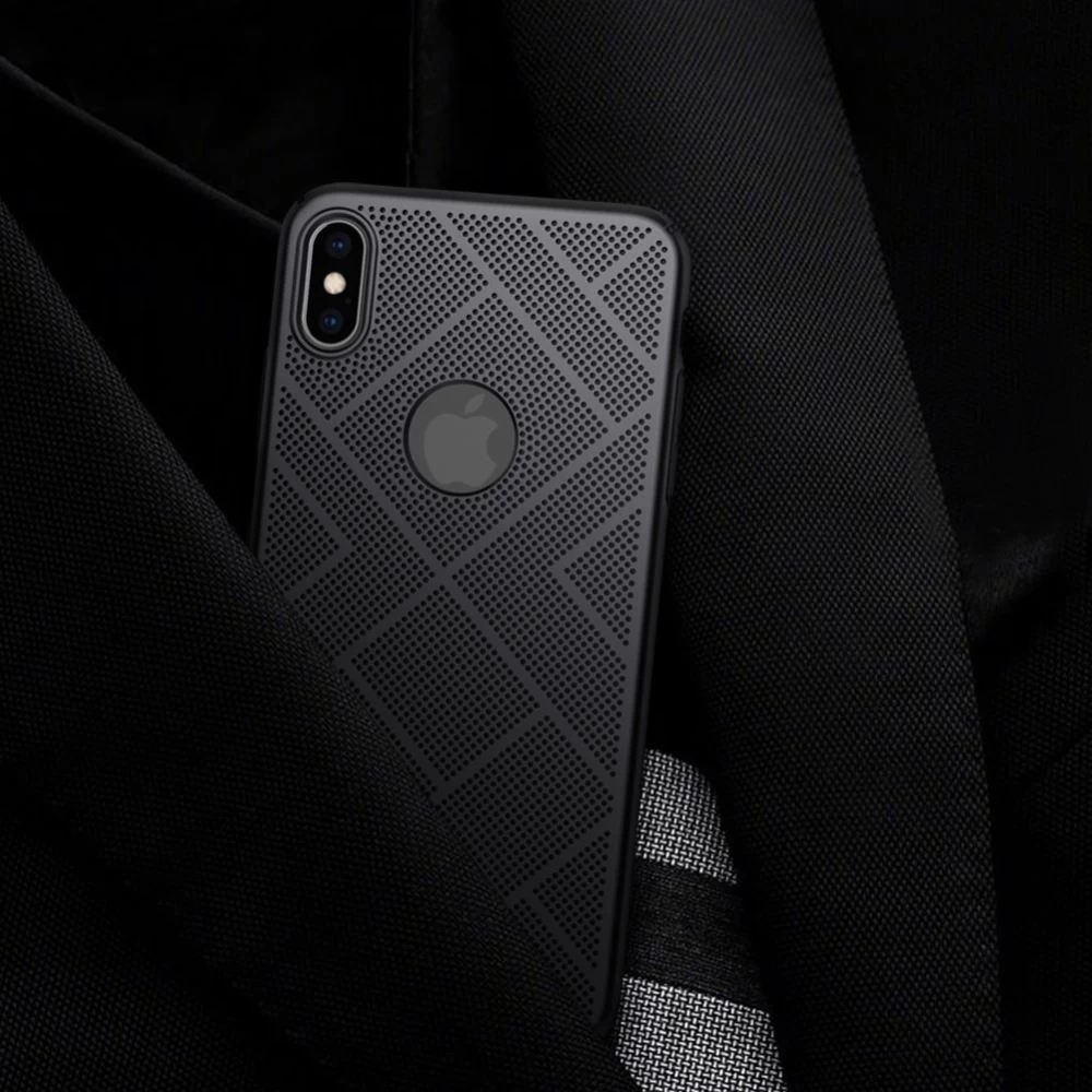 Apple iPhone XS Max skal röd Nillkin Air