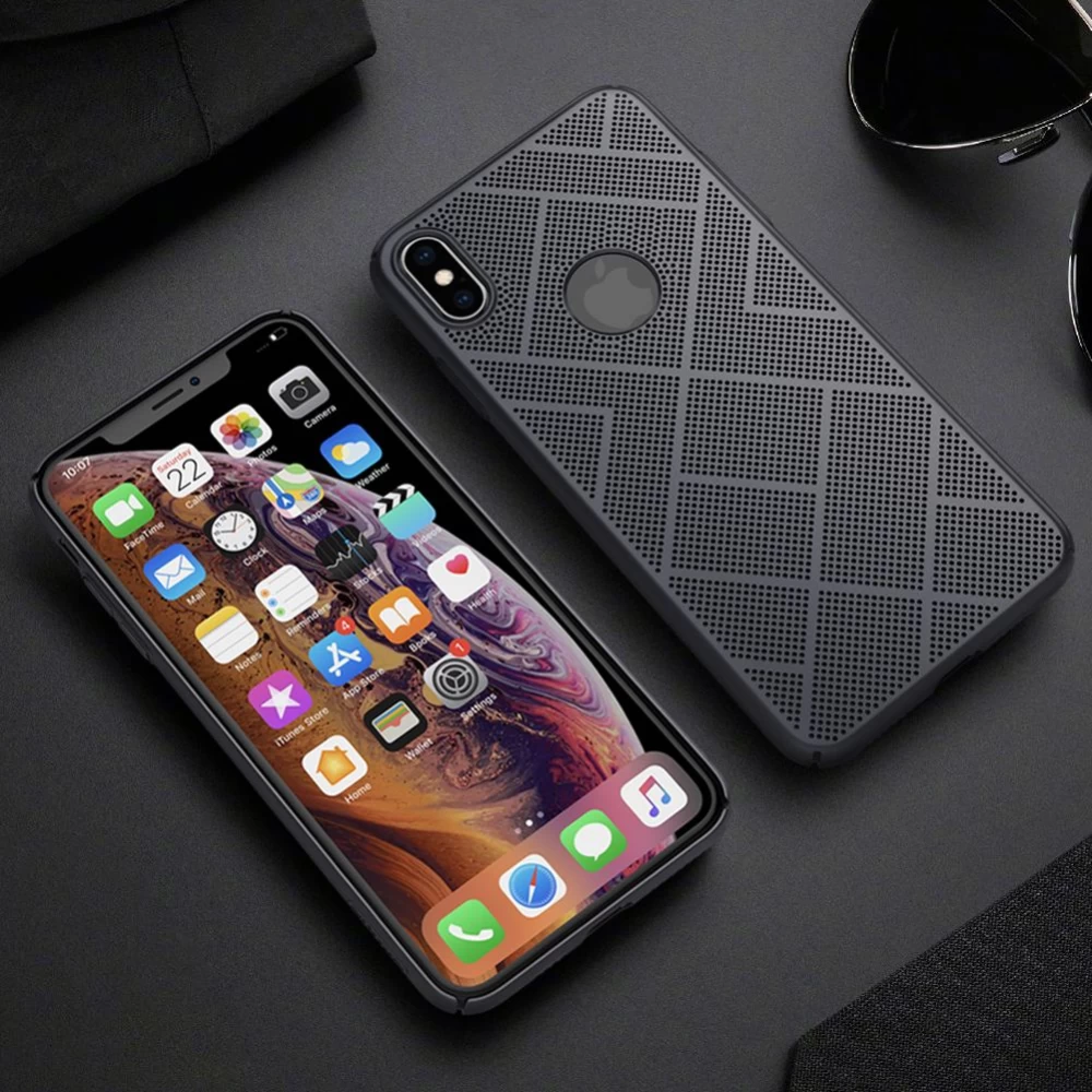 Apple iPhone XS Max skal röd Nillkin Air