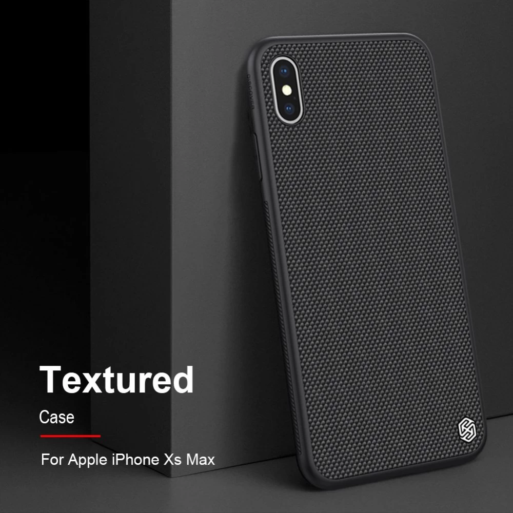 Apple iPhone XS Max dėklas raudonas Nillkin Textured