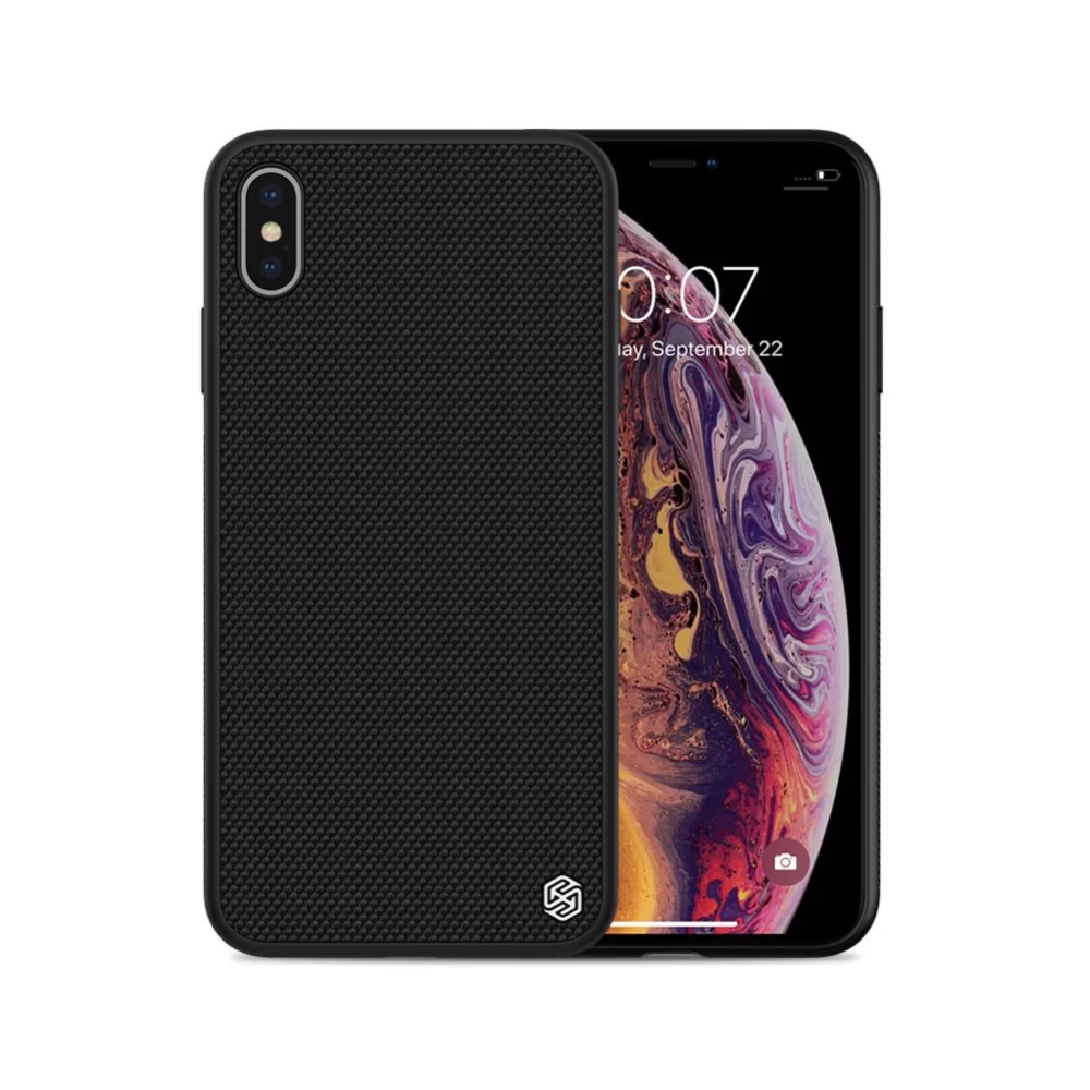 Apple iPhone XS Max dėklas raudonas Nillkin Textured