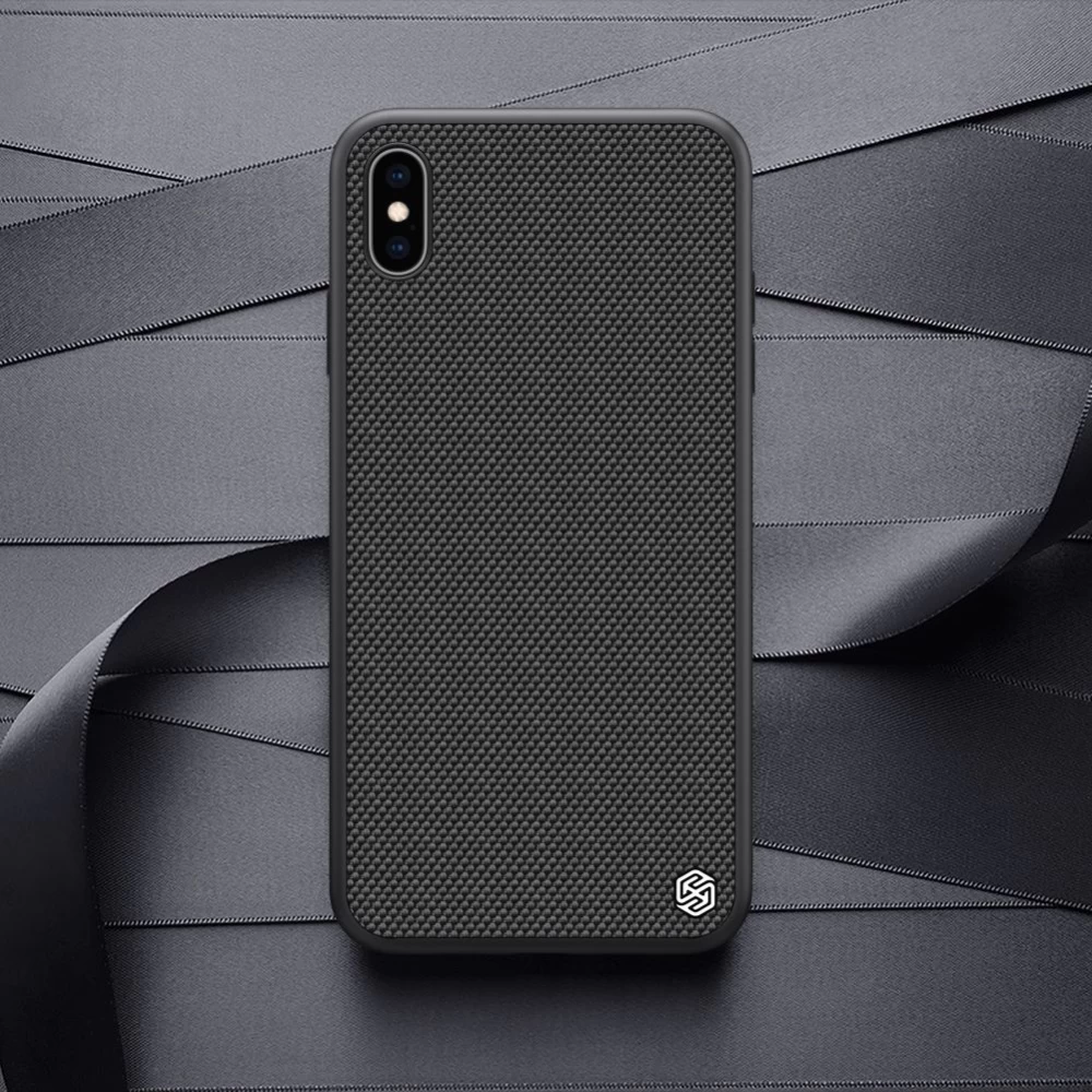 Apple iPhone XS Max dėklas raudonas Nillkin Textured