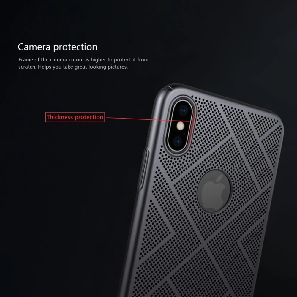 Apple iPhone XS Max skal gyllene Nillkin Air