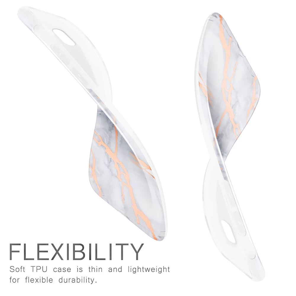 Apple iPhone XS Max skal gyllene ESR Marble