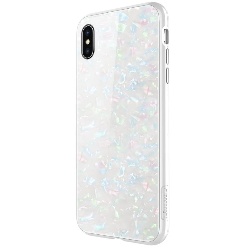 Apple iPhone XS Max skal vit Nillkin Seashell