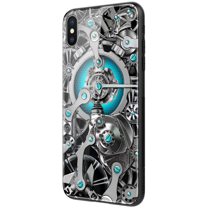 Apple iPhone XS Max skal svart Nillkin Spacetime