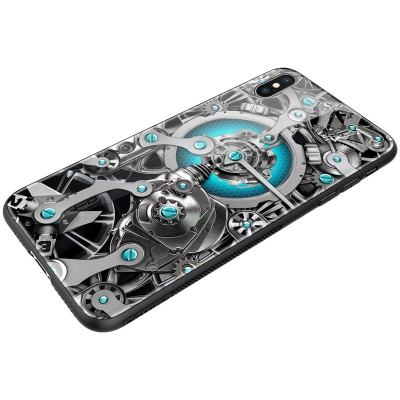 Apple iPhone XS Max skal svart Nillkin Spacetime