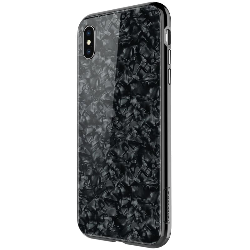 Apple iPhone XS Max skal svart Nillkin Seashell