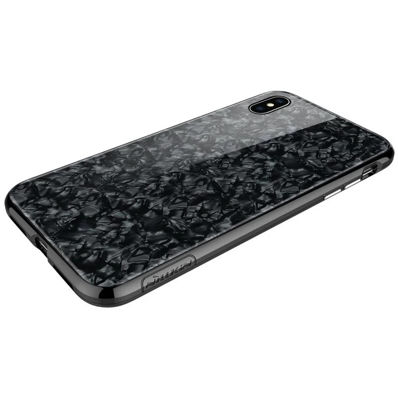 Apple iPhone XS Max skal svart Nillkin Seashell