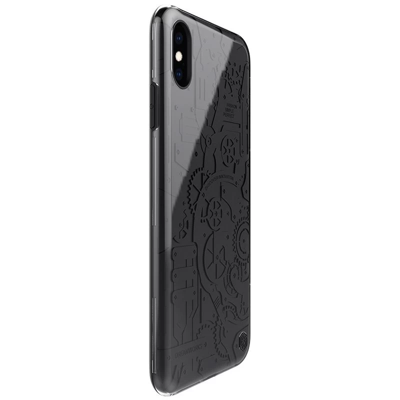 Apple iPhone XS Max skal svart Nillkin Machinery