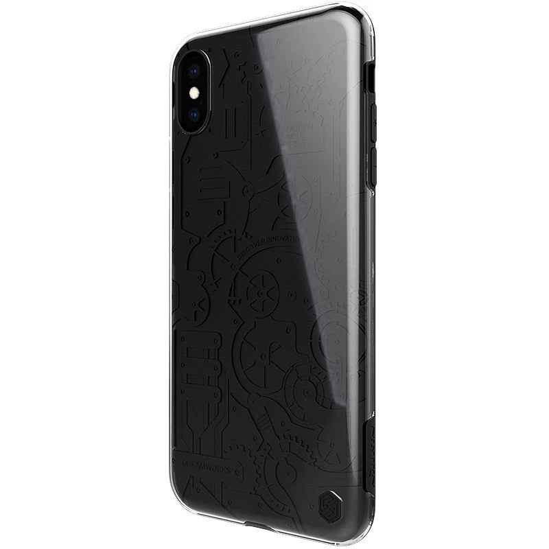 Apple iPhone XS Max skal svart Nillkin Machinery