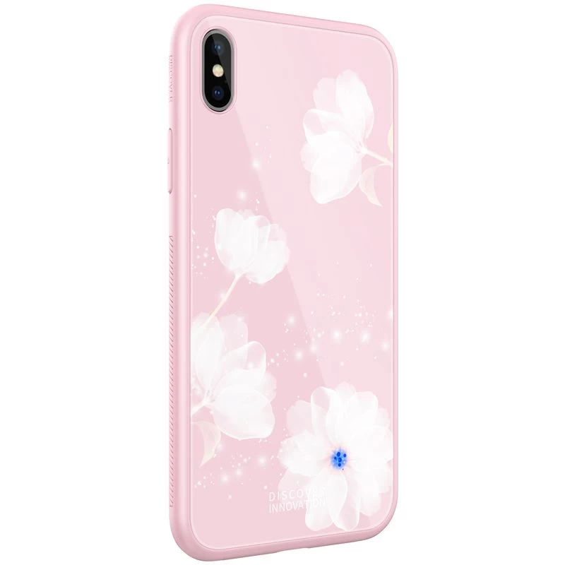 Apple iPhone XS Max dėklas rožinis Nillkin Fancy Gift Set