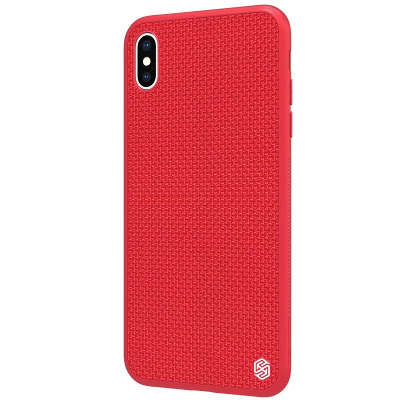 Apple iPhone XS Max dėklas raudonas Nillkin Textured