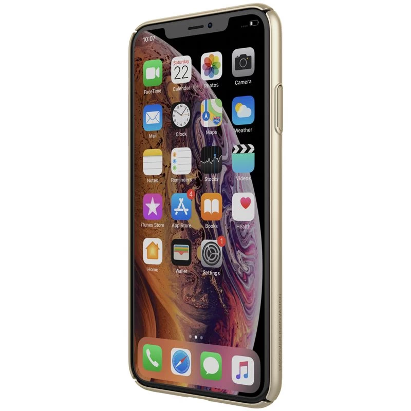 Apple iPhone XS Max skal gyllene Nillkin Air