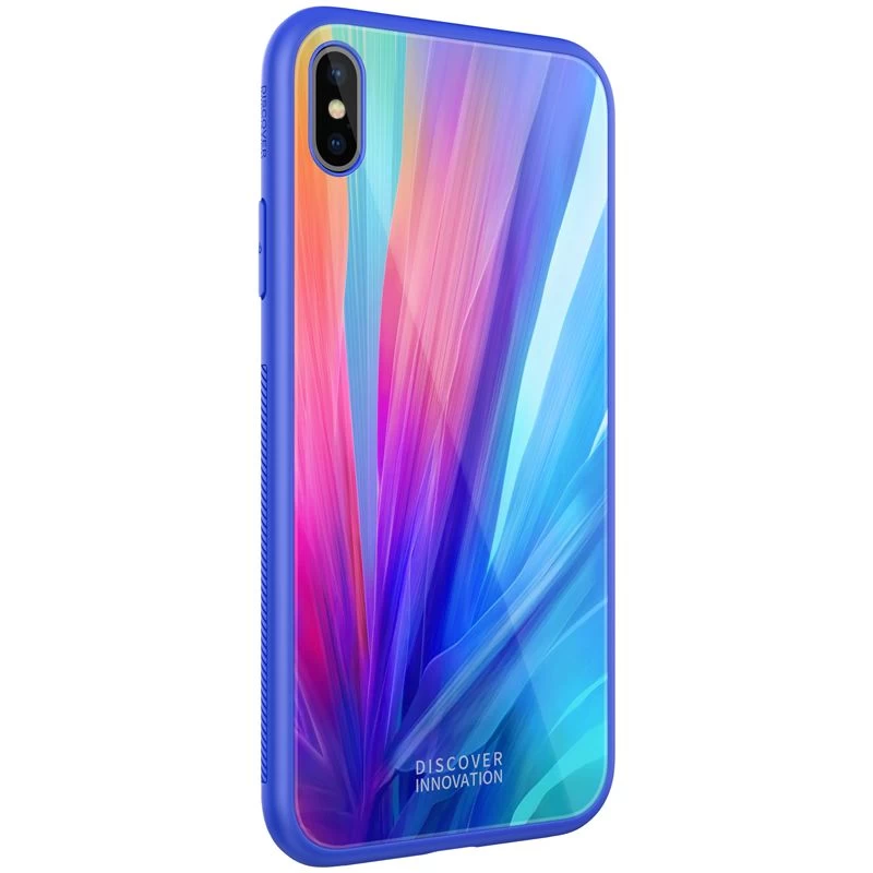 Apple iPhone XS Max skal blå Nillkin Fancy Gift Set