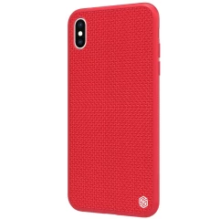 Apple iPhone XS Max dėklas raudonas Nillkin Textured 