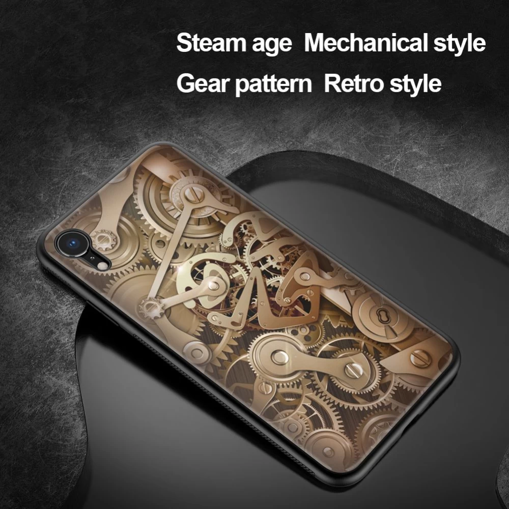 Apple iPhone XR dėklas rudas Nillkin Gear