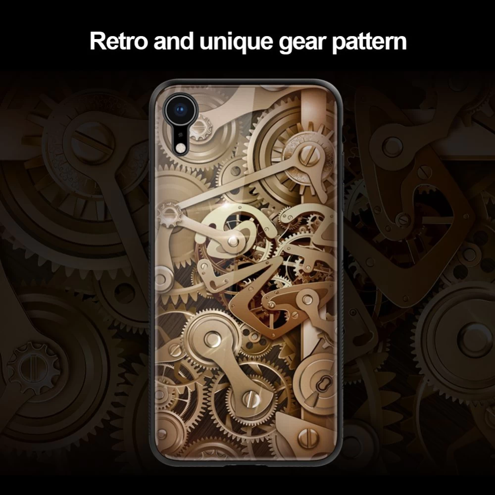 Apple iPhone XR dėklas rudas Nillkin Gear