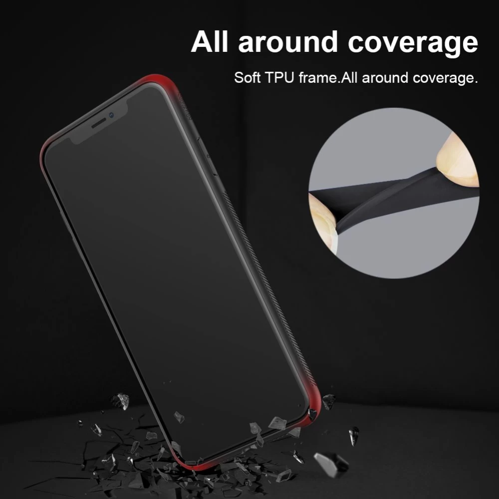 Apple iPhone XR dėklas rudas Nillkin Gear