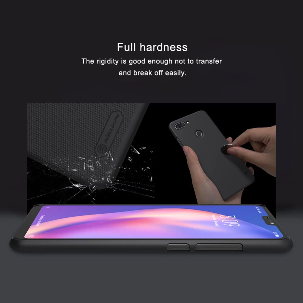 Xiaomi Mi 8 Lite suojakuori kultainen Super Frosted Shield