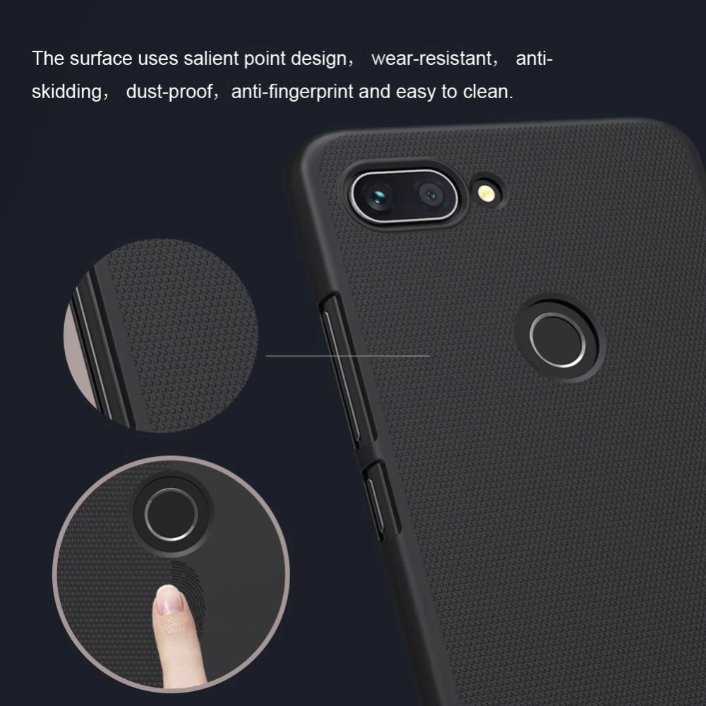 Xiaomi Mi 8 Lite suojakuori kultainen Super Frosted Shield