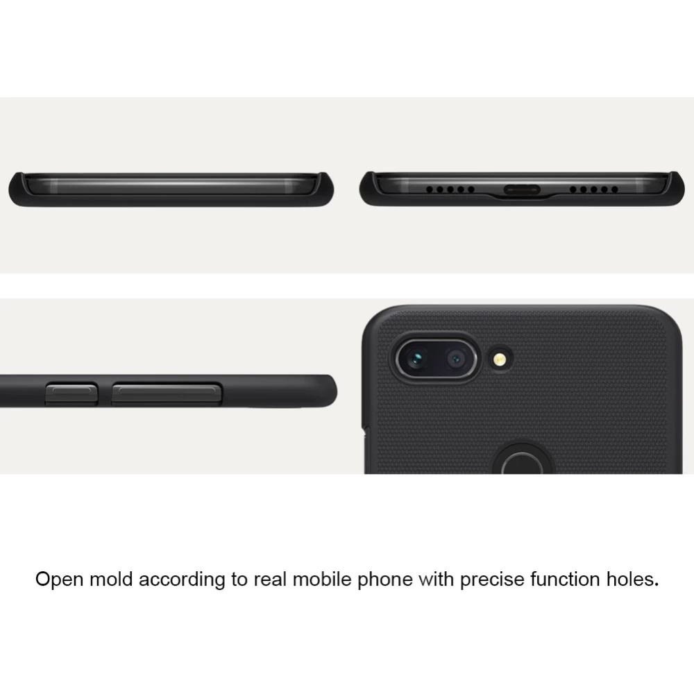 Xiaomi Mi 8 Lite suojakuori kultainen Super Frosted Shield