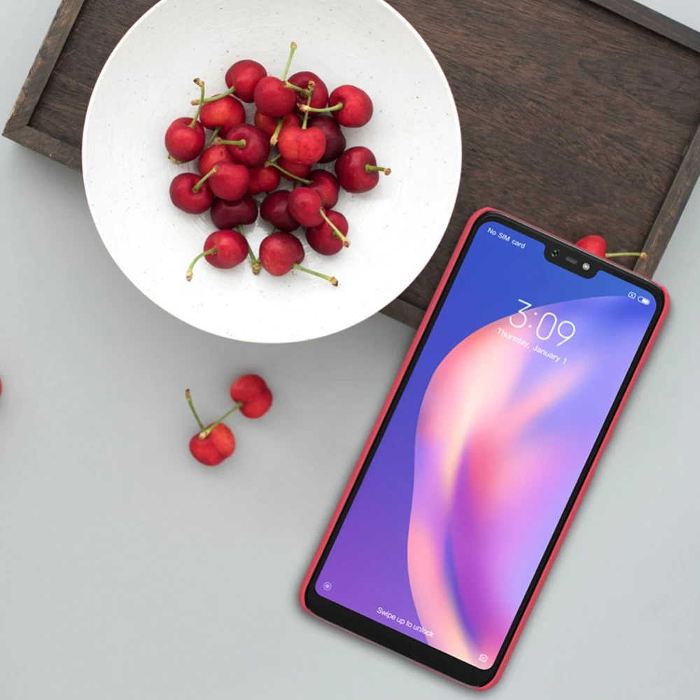 Xiaomi Mi 8 Lite suojakuori kultainen Super Frosted Shield