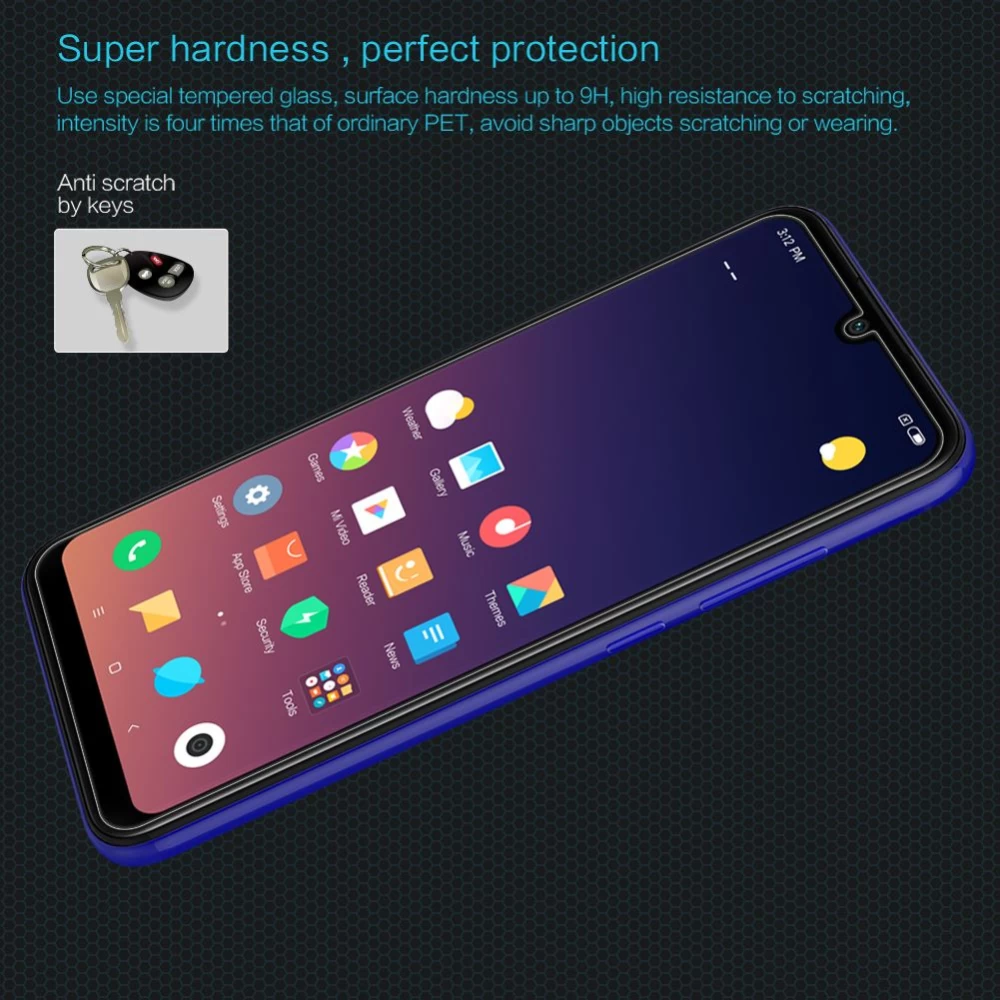 Xiaomi Mi Play aizsargstikls  H Tempered Glass
