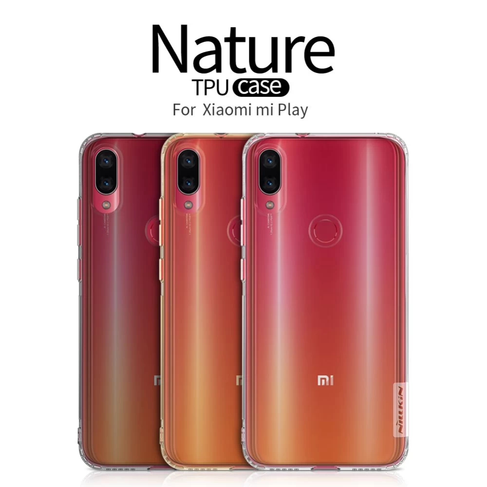 Xiaomi Mi Play ümbris läbipaistev TPU