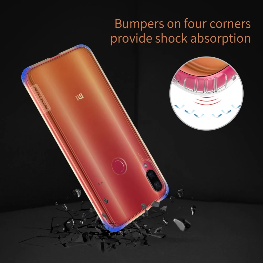 Xiaomi Mi Play ümbris läbipaistev TPU