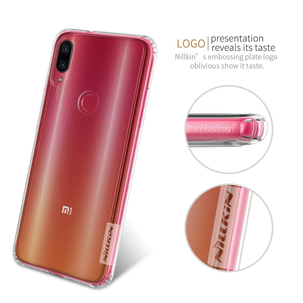 Xiaomi Mi Play ümbris läbipaistev TPU