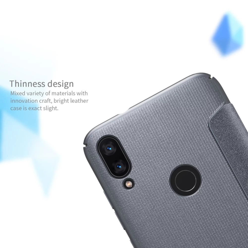 Xiaomi Mi Play fodral gyllene Sparkle Leather