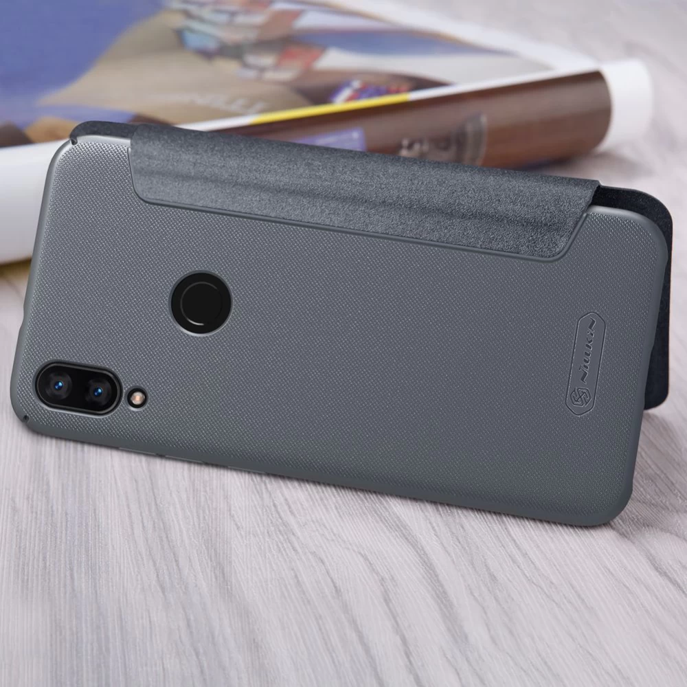Xiaomi Mi Play fodral gyllene Sparkle Leather