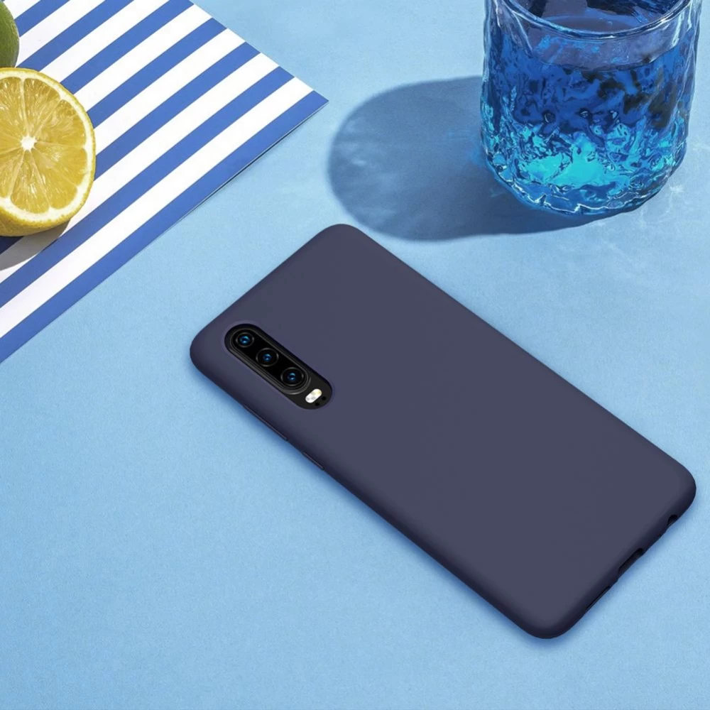Huawei P30 suojakuori punainen Flex Pure