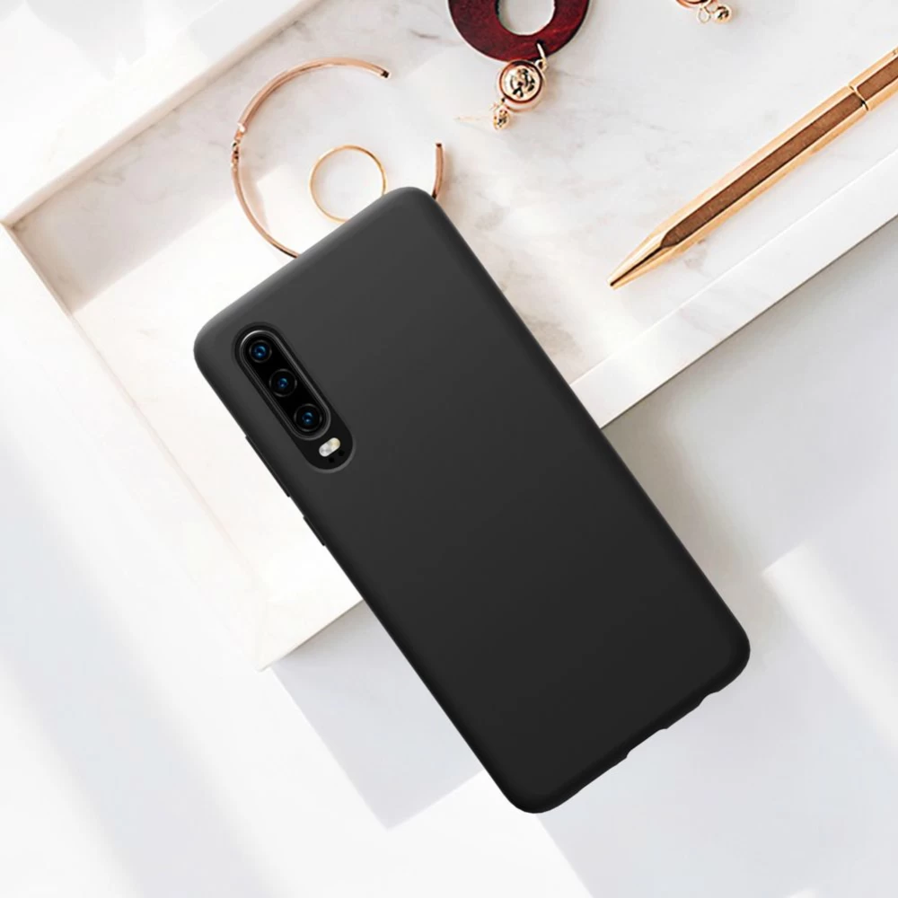 Huawei P30 suojakuori punainen Flex Pure