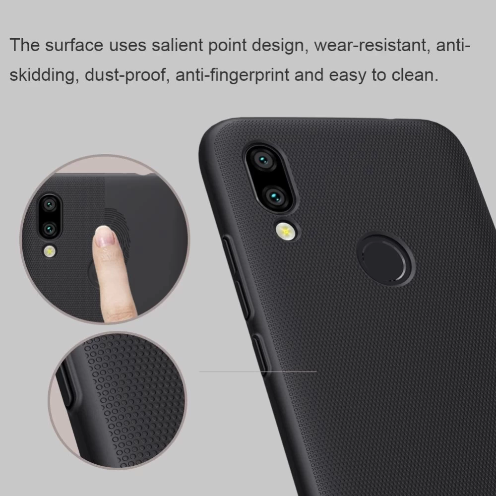 Xiaomi RedMi 7 чехол белый Super Frosted Shield Redmi