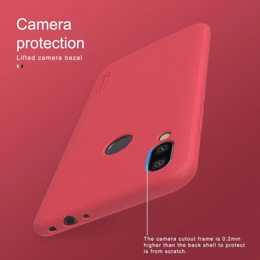 Xiaomi RedMi 7 чехол белый Super Frosted Shield Redmi