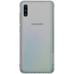 Samsung Galaxy A70 ümbris läbipaistev hall Nillkin TPU 