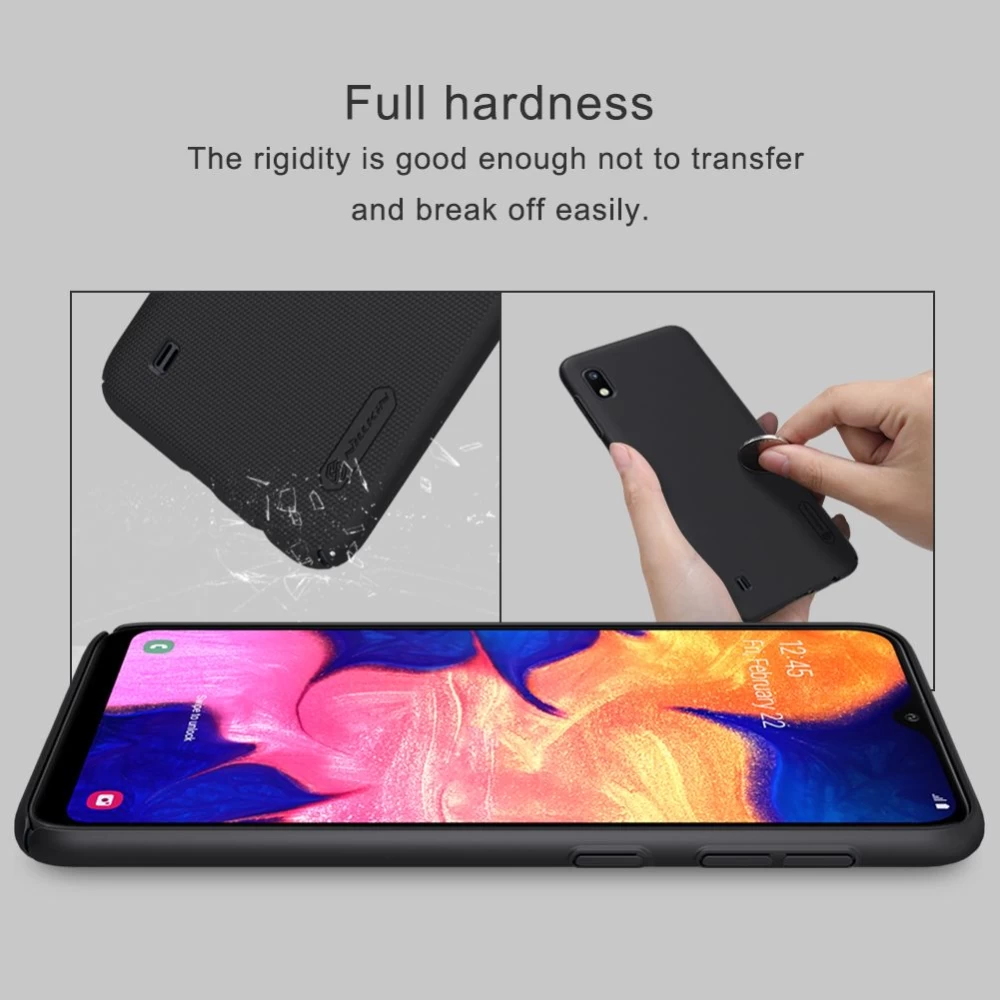 Samsung Galaxy A10 чехол золотой Nillkin Super Frosted Shield